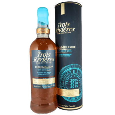 Rhum Vieux Trois Rivières Triple Millésime 42° 70 cl - En étui