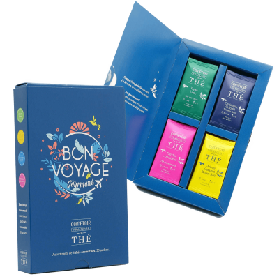Coffret Thé : Bon Voyage Gourmand - 20 Sachets