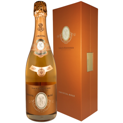 Champagne Louis Roederer Cristal Roederer Rosé 2012  avec coffret